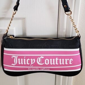 Juicy Couture Fashionista Black Liquorice Shoulder Bag NWT